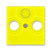 5011H-A00300 64  Kryt zásuvky anténní, s vylamovacím otvorem, žlutá